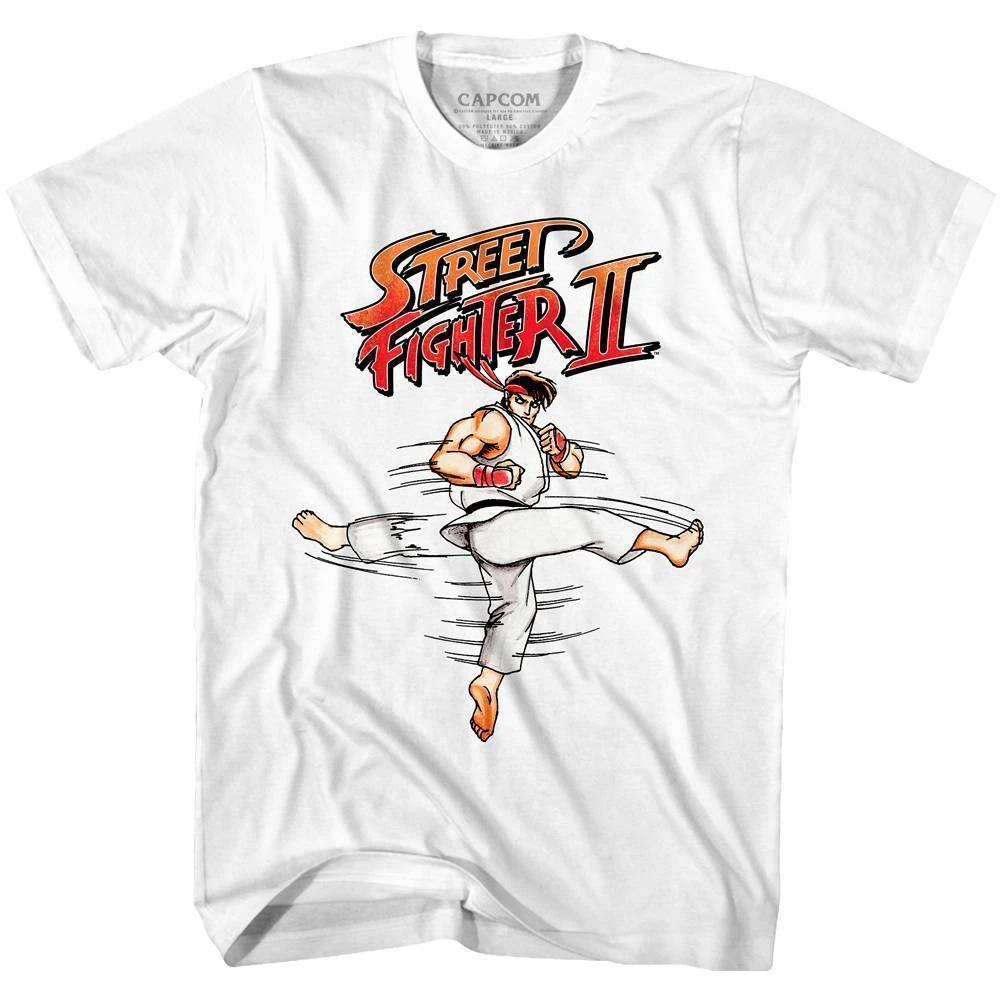 Street Fighter Ryu Hurricane Kick Unisex T Shirt